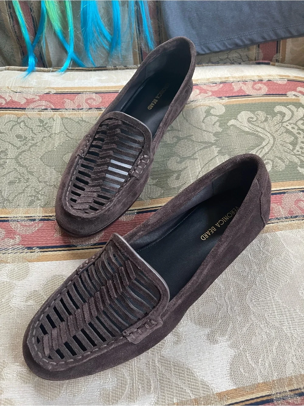 Veronica Beard Cutout Loafer. Size 7 Women N12-19